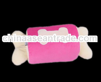 pink hot selling plush toy cushion