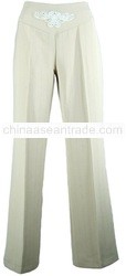 Embroidery Trouser