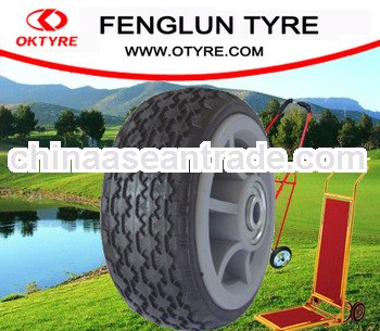 plastic rim pu wheels