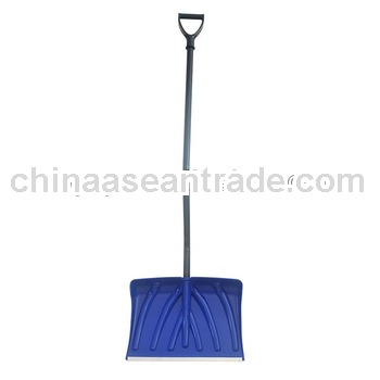 plastic snow shovel/aluminum edge snow shovel/snow pusher