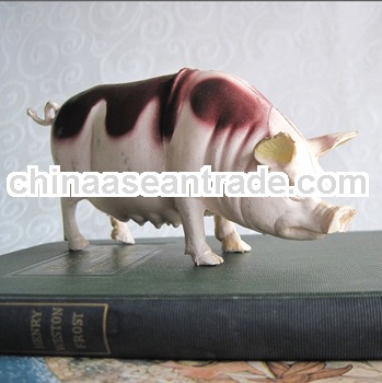 plastic toy pig,plastic pig figurine