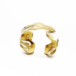 Brass solid metal bangle