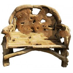 TEAK ROOT CHAIR RUSTIC