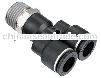 pneumatic fittings barbed plastic fittings