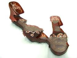 Antique Wooden Sandals