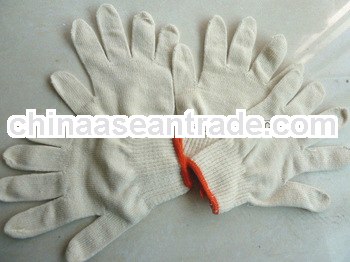 poly cotton working gloves