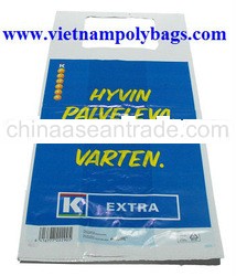 Blockhead poly plastic bag made in Viet nam