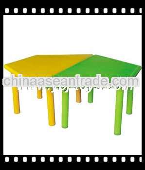 popula kids plastic table for indoor furniture equipment