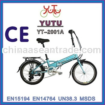 popular foldable city bike/36v 9Ah 250w foldable city bike/hub motor foldable city bike