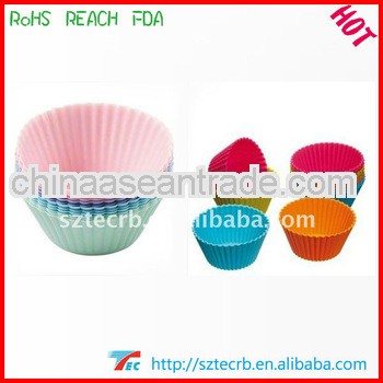 popular soft custom design silicone cupcake kit