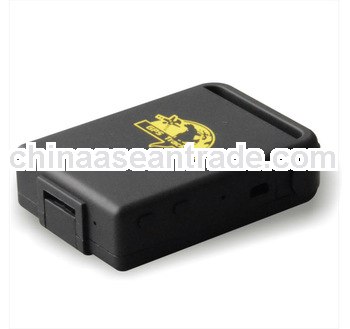 poratble auto GPS tracker with sd card and google map link