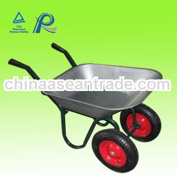 power two wheel heavy duty wheelbarrow wb6410