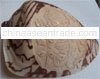 Melo Sea Shell with Ganesh Carving