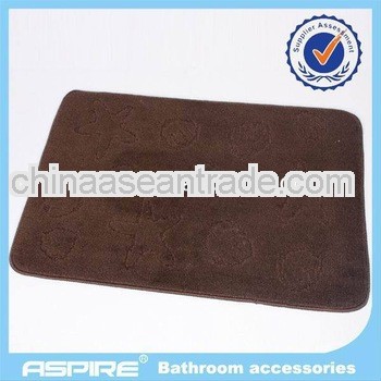 pp print golf bathroom rug