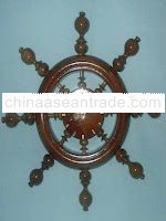 Wooden Ship Wheel