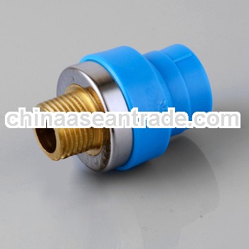 ppr plastic male threaded adaptor with non-toxic