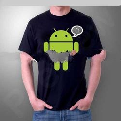 New Tee T-Shirt With "ANDROID" Image