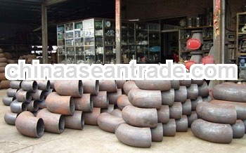 produce ASTM A234 WPB carbon steel 90 dgree elbow