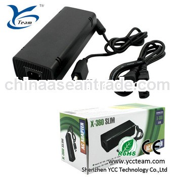 professional video game accessories / power supply ac adapter for xbox360 slim game console