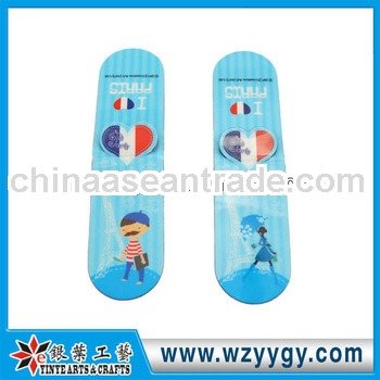 promotional magnetic paper book mark for office