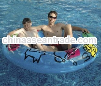 promotional pvc inflatale big swimming ring