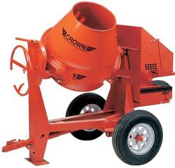 Crown C9 CE1.5 9 cu ft Cement Mixer 1.5 HP Electric Engine