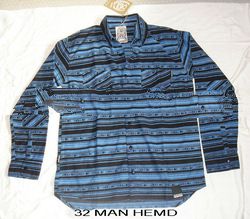 printed and dye men shirt in cotton woven fabric