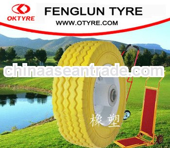 pu foam wheel 4.10/3.50-4 with metal rims