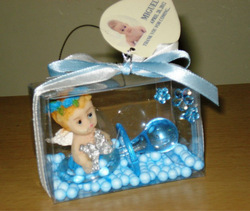 Baptismal Souvenirs " Baby in Acetate Packaging"