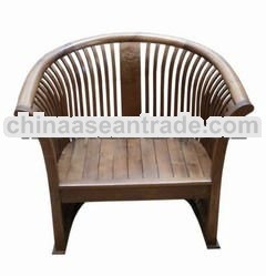 teak chair living keranjang