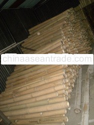 Natural bamboo poles