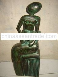 Wooden Abstract Statue