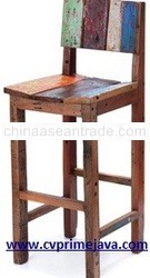 BOAT WOOD FURNITURE BAR STOOL BWS05