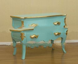 Green Furniture - Gold Commode 2 Drawers