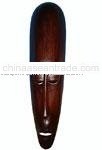 African Wooden Carved Wall Mask for Decoration