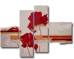 modern flowers paintings