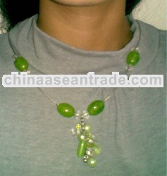 Green Berries Necklace