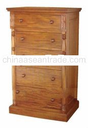 Chest 5 Drawers with Pillar