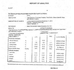 Coal Mineral and Energy