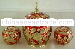 Brass Decorated Container-4