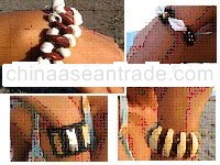 Shell And Beads Bracelet