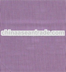 Purple Color Cotton Stripe Printed Fabric