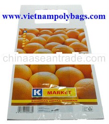 Blockhead poly plastic bag made in Viet nam