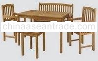 CLOSEOUT TEAK GARDEN FURNITURE SETS