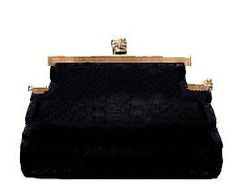 Black Evening Clutch Bag