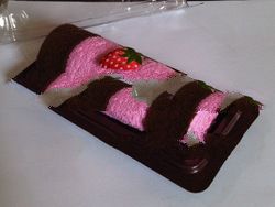 choco roll towel cake