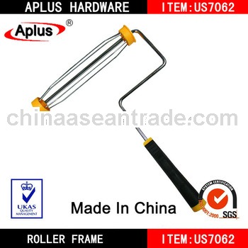 quality yellow and black handle paint roller frame