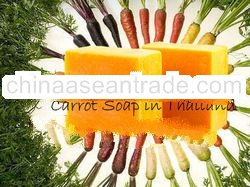 Natural Handmade Soap & Fruit Extract Soap & Carrot Extract Soap