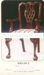 Stuart Chippendale Carver Mahogany Indoor Furniture