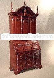 Newport Bookcase Mahogany Reproduction